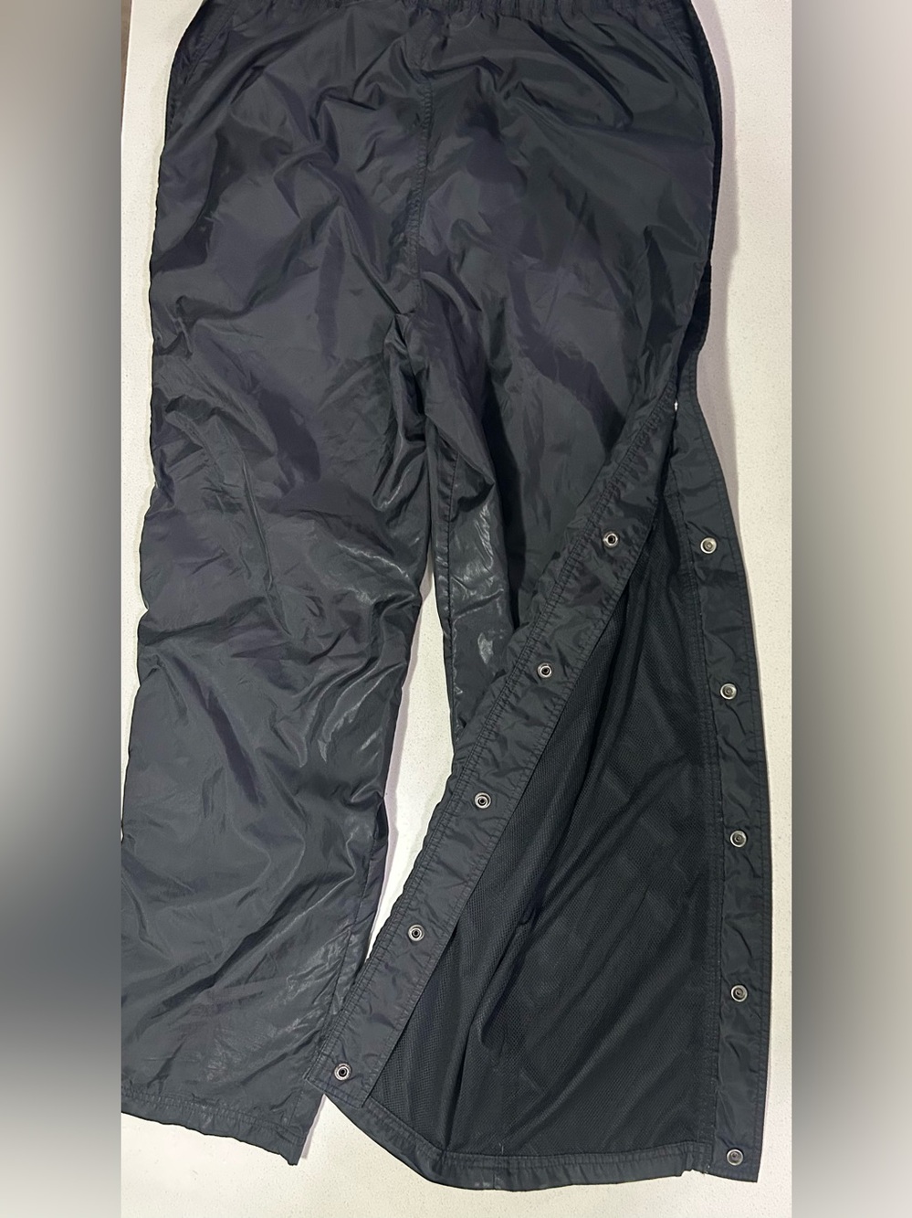 Vintage 90s Adidas Tearaway Track Pants, Women’s, Size medium, Black